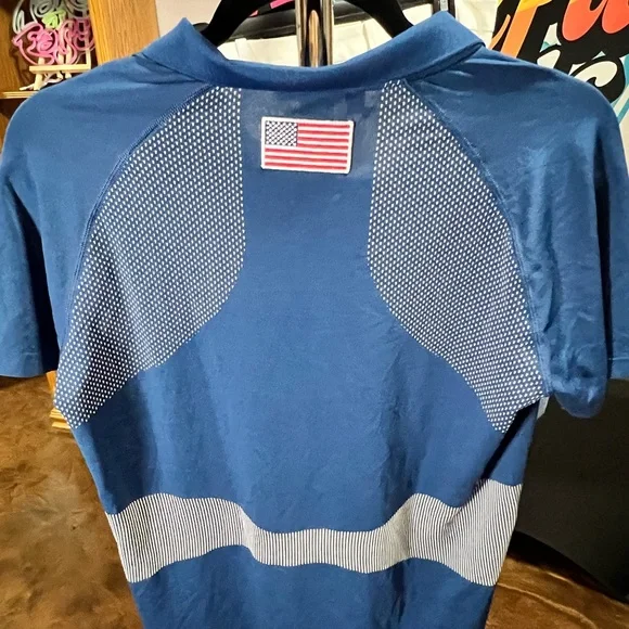 J.Lindeberg Blue Polo Shirt - Picture 3 of 3